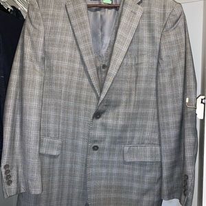 Men’s suit jacket and vest